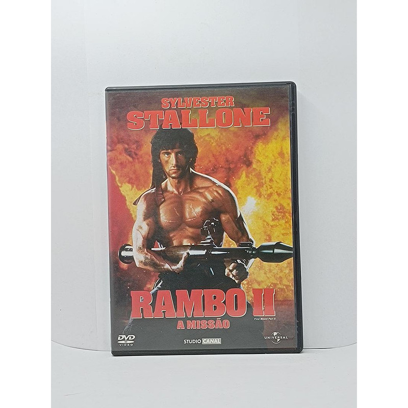Dvd Rambo II: A Missão