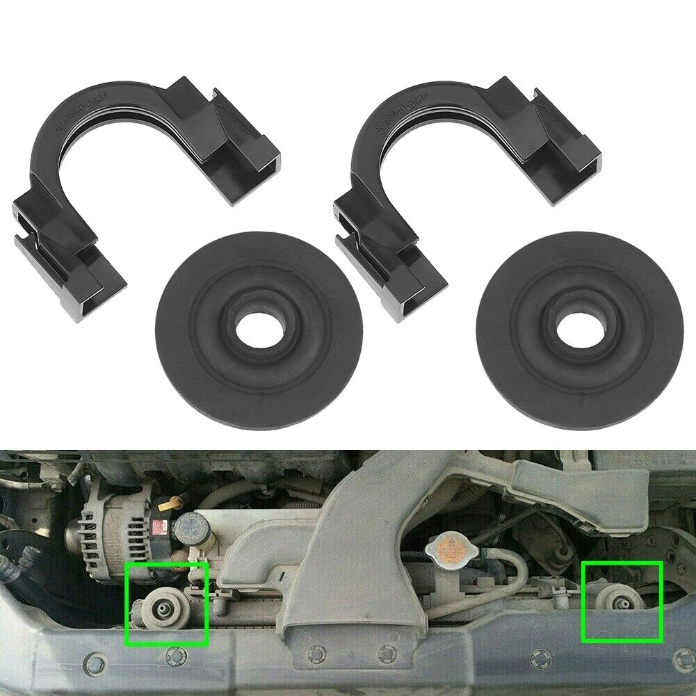 nevertl-513 Suporte De Montagem Do Radiador Superior E Bucha 2 Conjuntos Para Nissan Rogue Altima 21542-CA000/my /