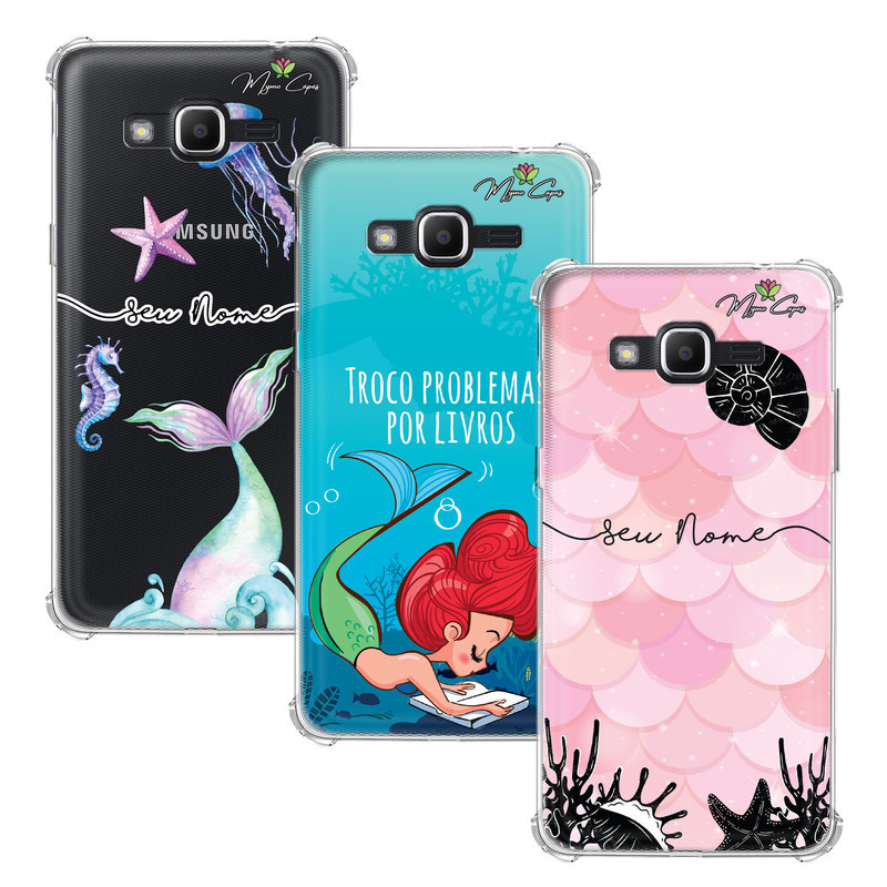 Capa Capinha - Samsung Galaxy J2 Prime - Sereia Personalizada