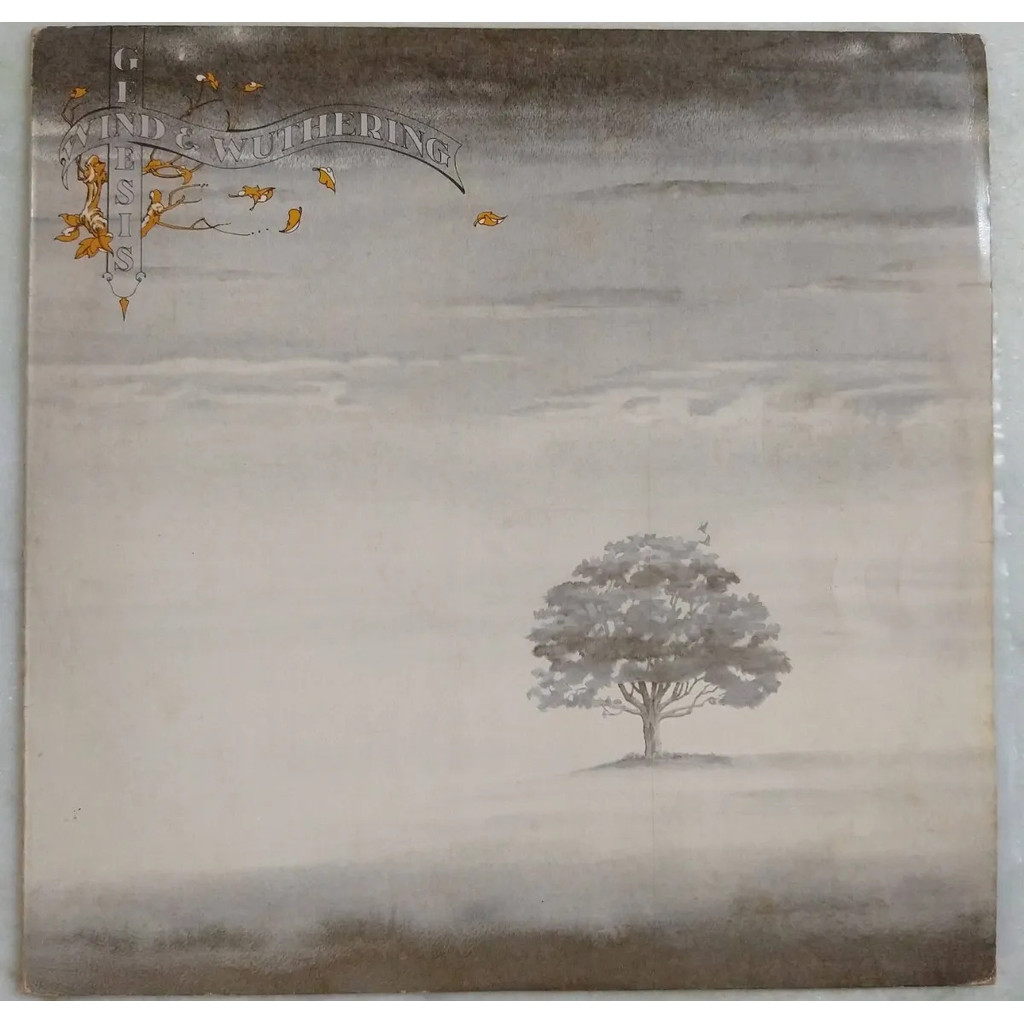 LP Genesis Wind & Wuthering 1977 com encarte