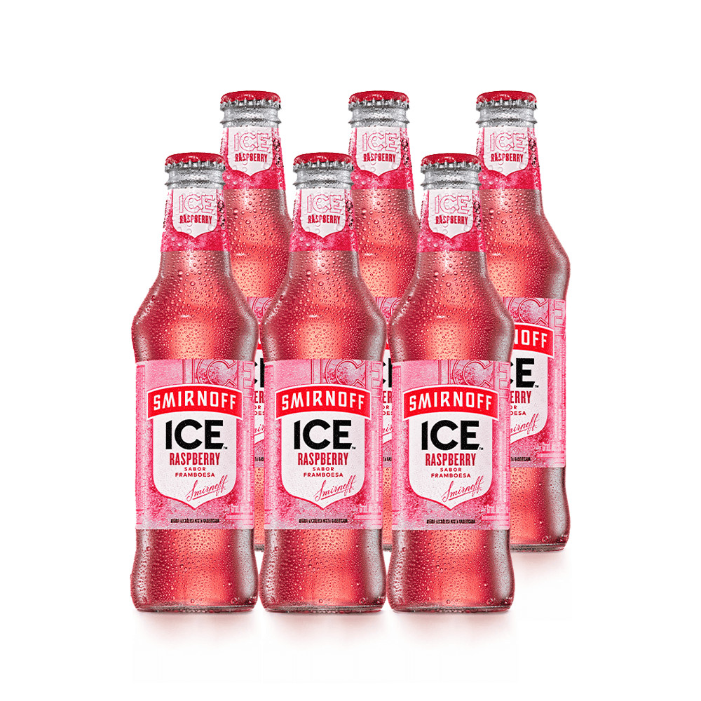Combo Smirnoff Ice Raspberry 275ML - 6 Un