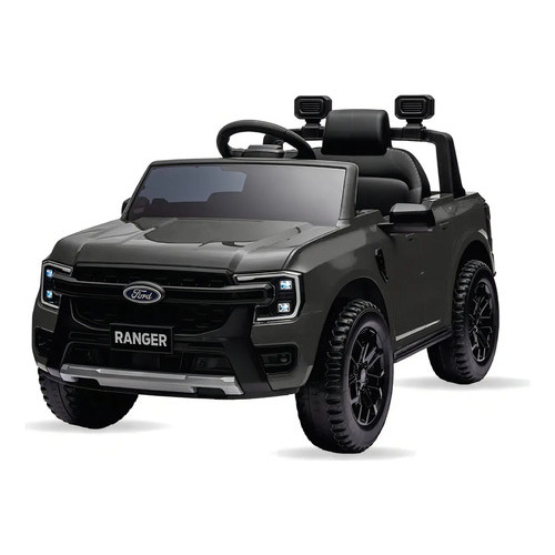 Carro Elétrico Ford Ranger 12v Cinza Com Controle Zippy Toys
