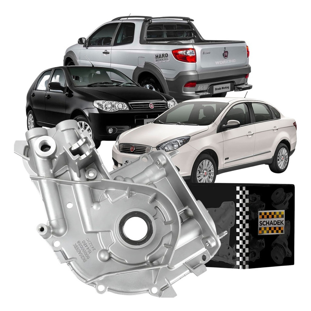 Bomba Óleo Motor Siena Palio Strada Idea 1.4 8v Fire 4cc