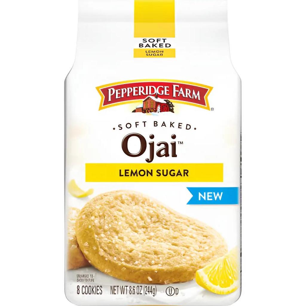 Cookies Pepperidge Farm Ojai Lemon Sugar Limao Kosher