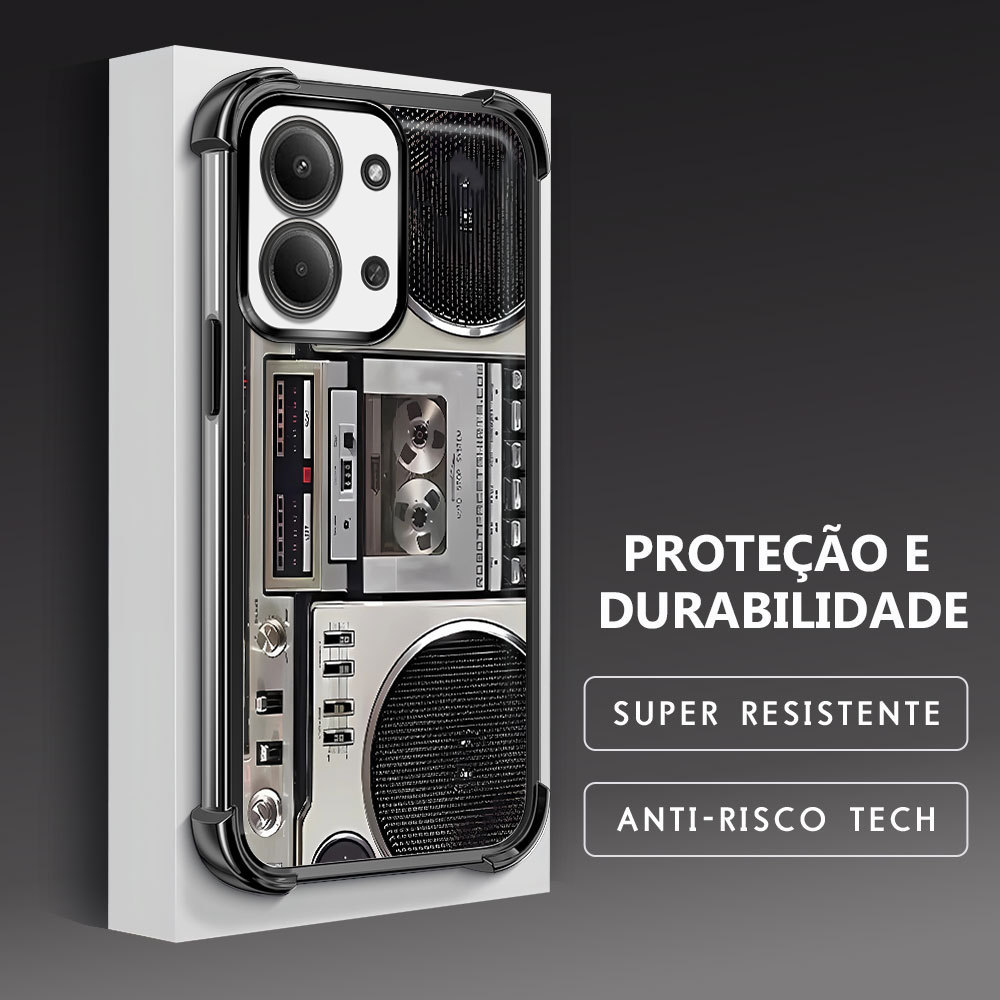 Capinha Para Xiaomi Poco C85 4G Capa De Celular Anti Impacto De Case FS0905