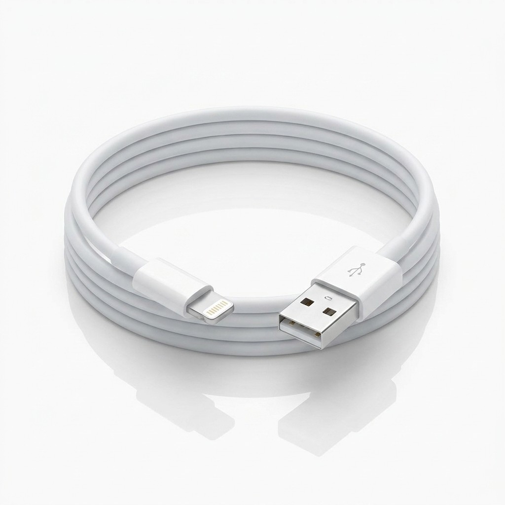Cabo Carregador Lightning Usb 1 Metro Carga Rapida Transferencia Dados Celular Iphone Ipad Mac Apple