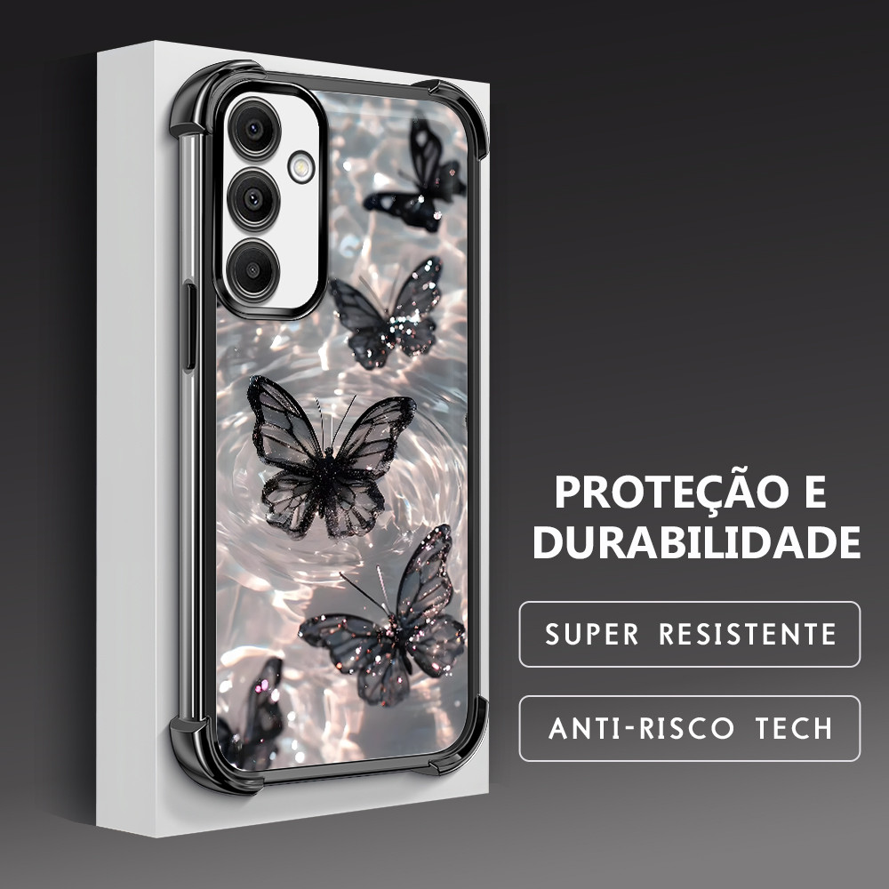 Capinha Para Samsung Galaxy A16 4G 5G Capa Anti Impacto Transparente Macia Proteção Case SJ 0461
