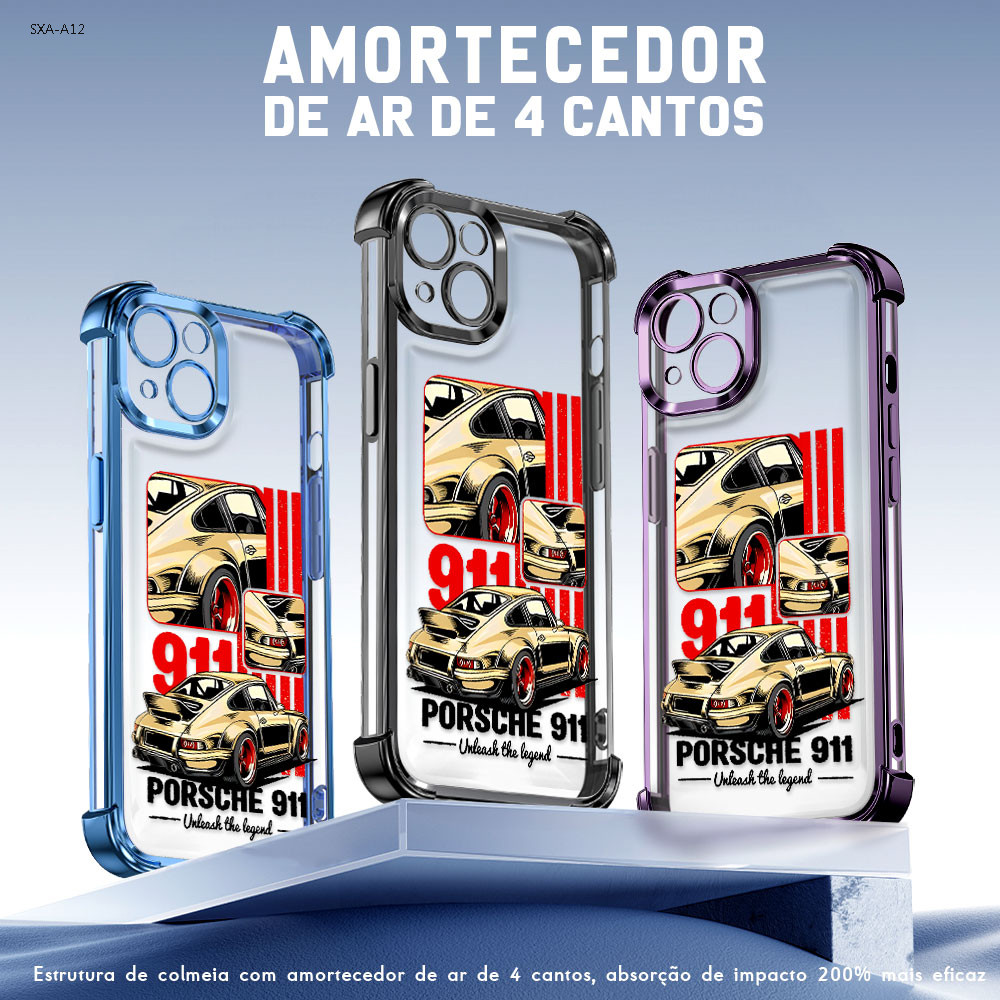 Capa Para Samsung Galaxy A17 A16 A15 A14 A13 A12 4G 5G Capinha Transparente Protetora De Celular FS1022