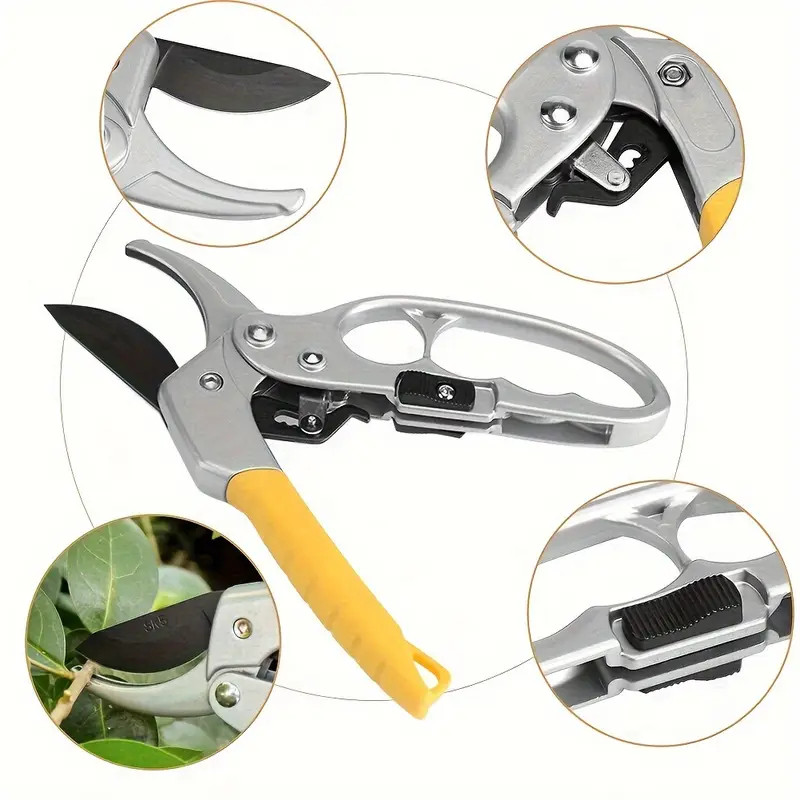 Tesouras Ergonômicas De Poda De Galhos Com Multiplicador De Força Aço Carbono Vendido(s) - Variação: