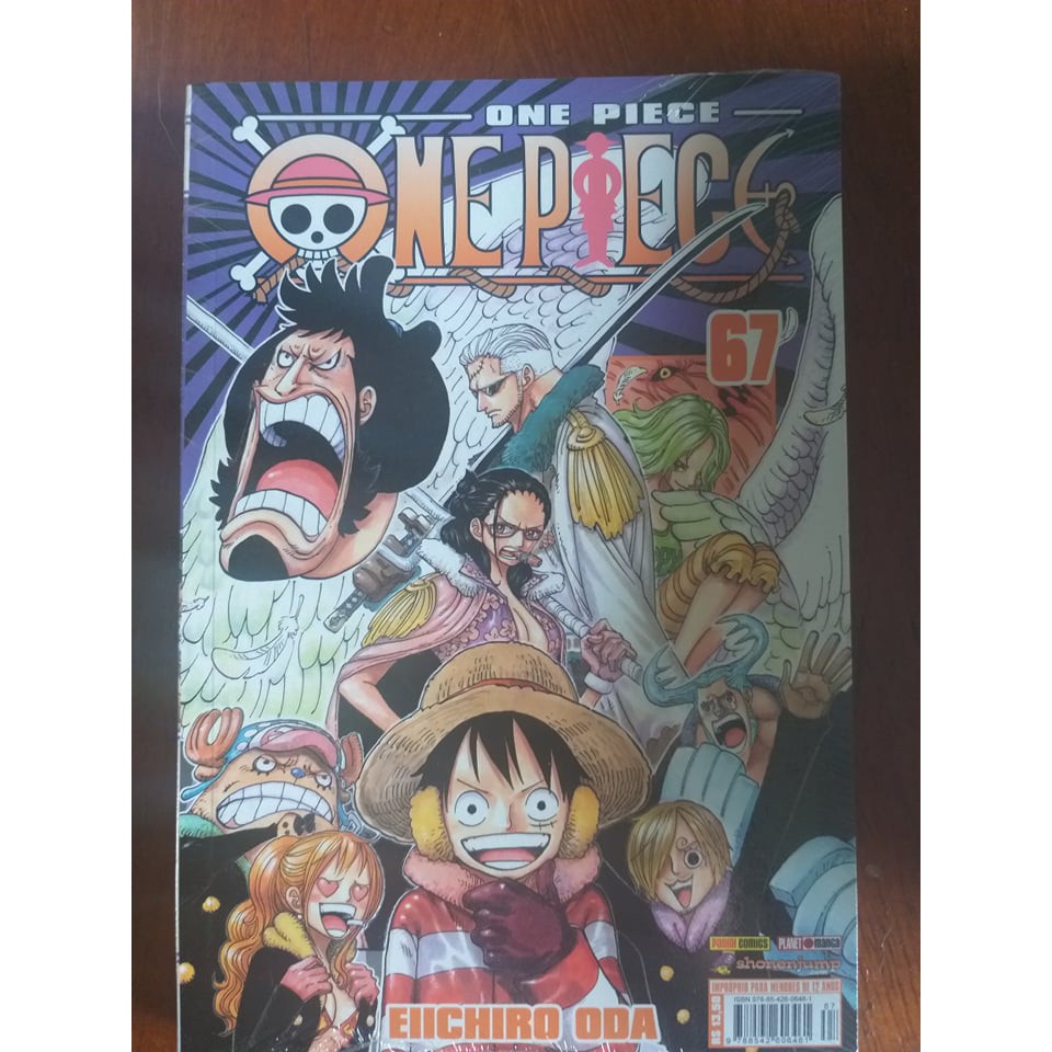 One Piece Volume 67 Lacrado Shopee Brasil