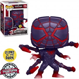 FUNKO POP MARVEL GAMERVERSE SPIDER-MAN - MILES MORALES (MATTER SUIT) 775 NOVO ORIGINAL GLOWS