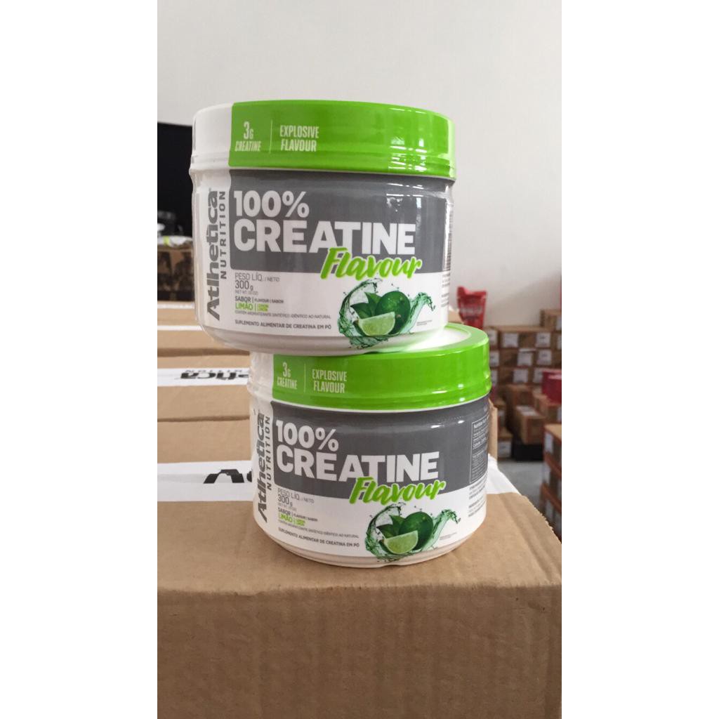 02x Creatina 300g saborizadas - Atlhetica Nutrition