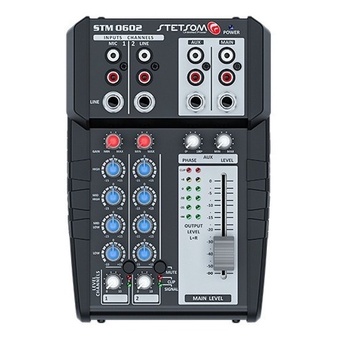 Mesa Equalizadora Stetsom Stm0602 Stereo 12v 6 Canais 2 Vias em Oferta na Shopee