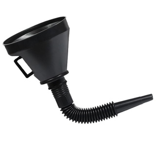 Funil Multiuso Sanfonado Plástico Com Peneira Filtro Uso Geral 38 cm