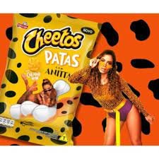 Cheetos Patas Cheddar 61 Gramas Anitta - Elma Chips ( Promoção )