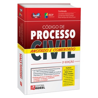 Código de Processo Civil Anotado e Comentado  2ª Edição