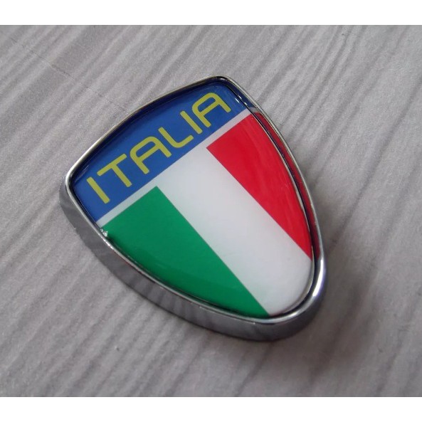 Emblema Escudo Fiat Bandeira ITALIA Punto Palio Uno Fiat 500 Idea Siena Doblo Linea Brasão Simbolo