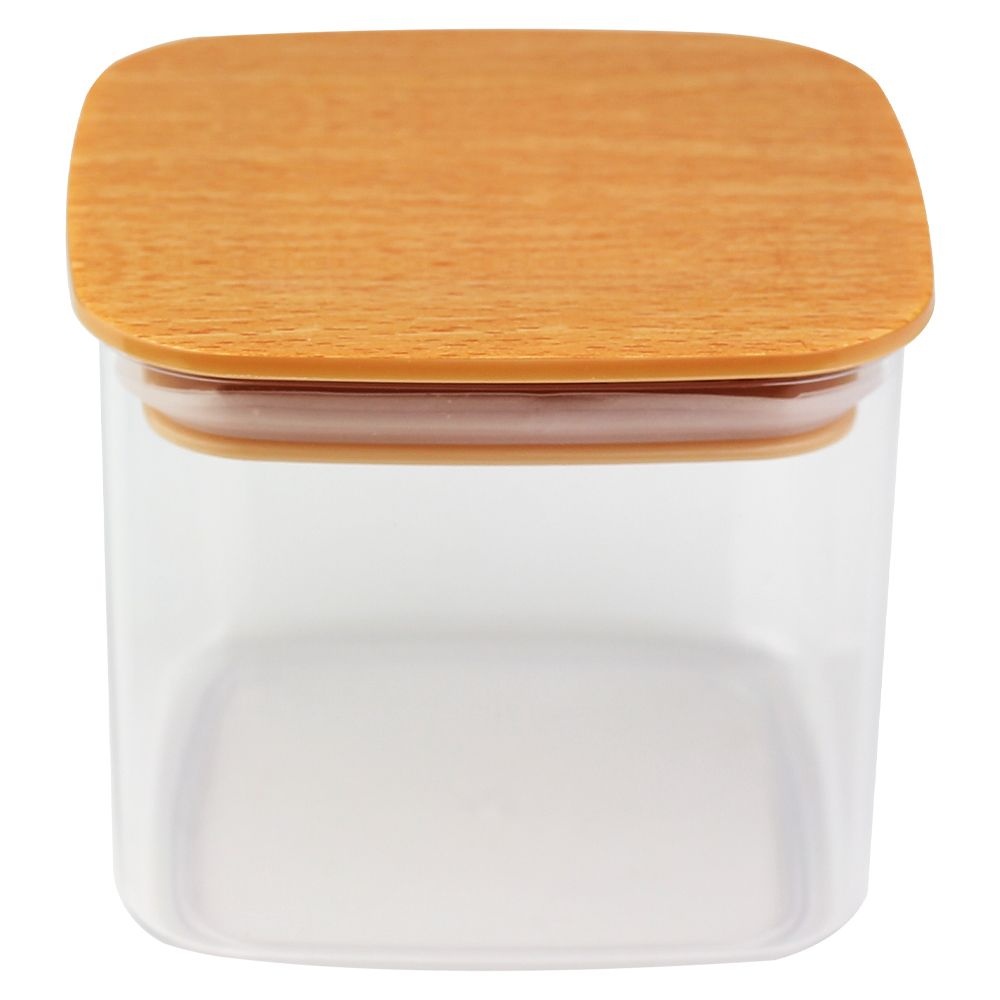 Pote Mantimentos Hermético Quadrado Super Vedação Transparente de 500ml, 800ml ou 1200ML Multiuso