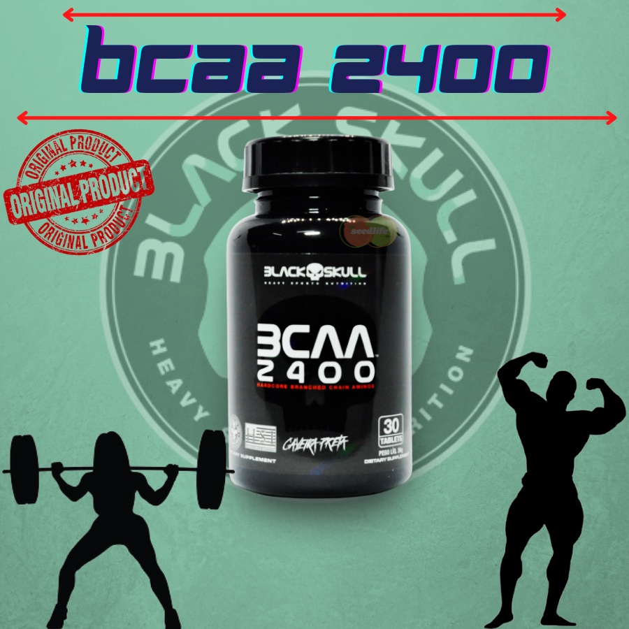 suplemento muscular auxilia ganho de massa magra bcaa importado 100% original em tablets black skull