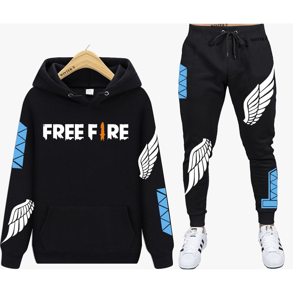 blusa de frio masculina free fire