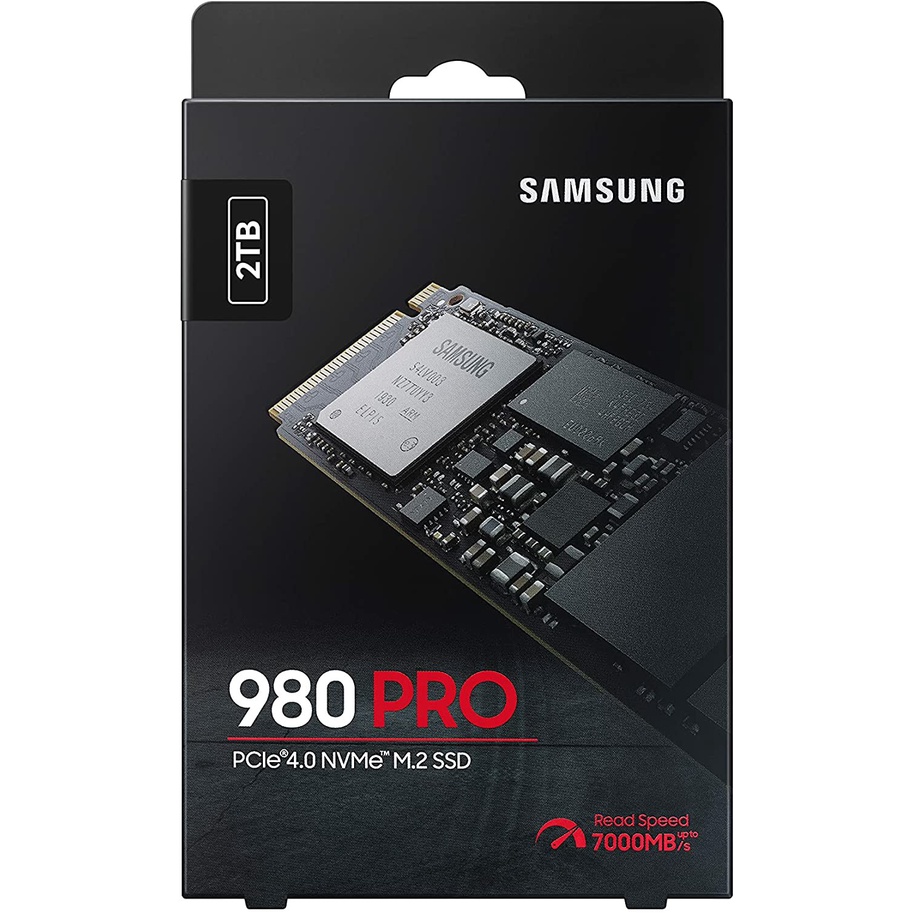 SSD Samsung 980 PRO Series NVMe 2TB, M.2 2280, PCIe 4.0x4 7000MB/s e 5000MB/ s | Shopee Brasil