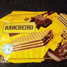 KIT COM 10 - WAFER RANCHEIRO CHOCOLATE 78G - Zero Lactose em Oferta na Shopee