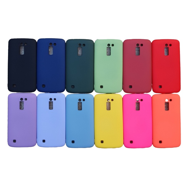 Capa Capinha Para Lg K10 K10 2017 K10 Power Silicone Aveludada Cores Sortidas