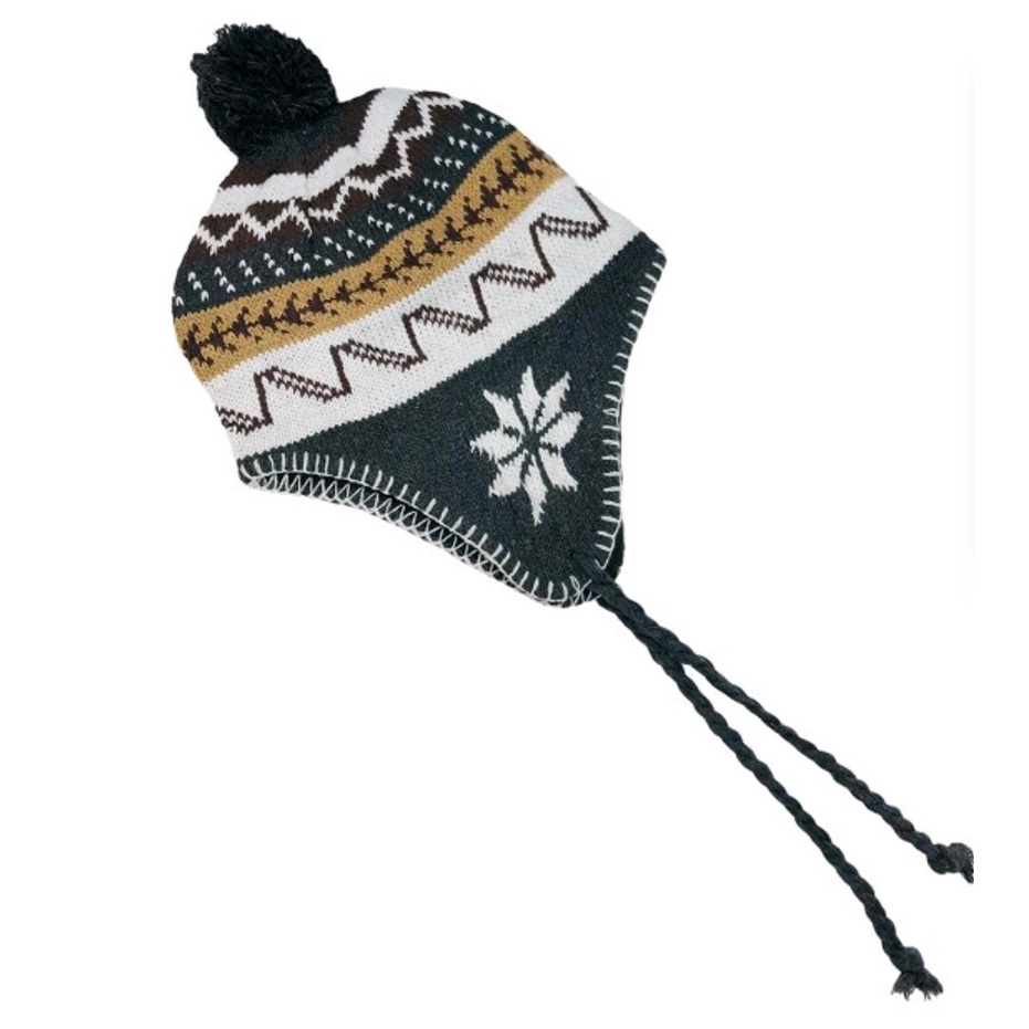 Kit 8 Gorros Peruano Coya Chullo Chaves Touca Boliviano Tampa Orelha