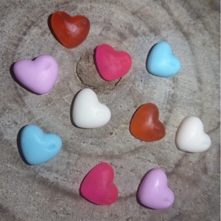 Kit 100 Unid Mini Sabonete Coração 1,5 cm Festa Decoração Lembrancinhas Glicerina Colorida Atac em Oferta na Shopee