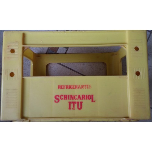 Caixa Engradado Schincariol Cap 24 Garrafas 300 Ml - X35
