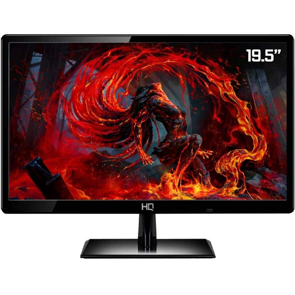 Skill Gaming PC Gamer Completo AMD 6-Core CPU 3.8Ghz 8GB (Placa de vídeo Radeon R5 2GB) SSD 120GB Kit Gamer Skill Monitor HDMI LED 19.5 Casual, Preto, 40434