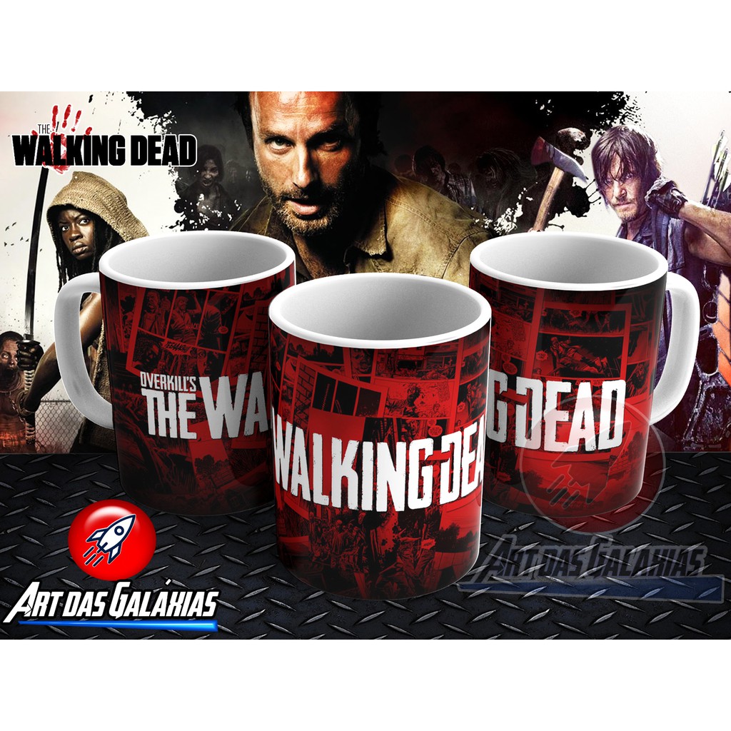 Caneca Cerâmica The Walking Dead MOD3