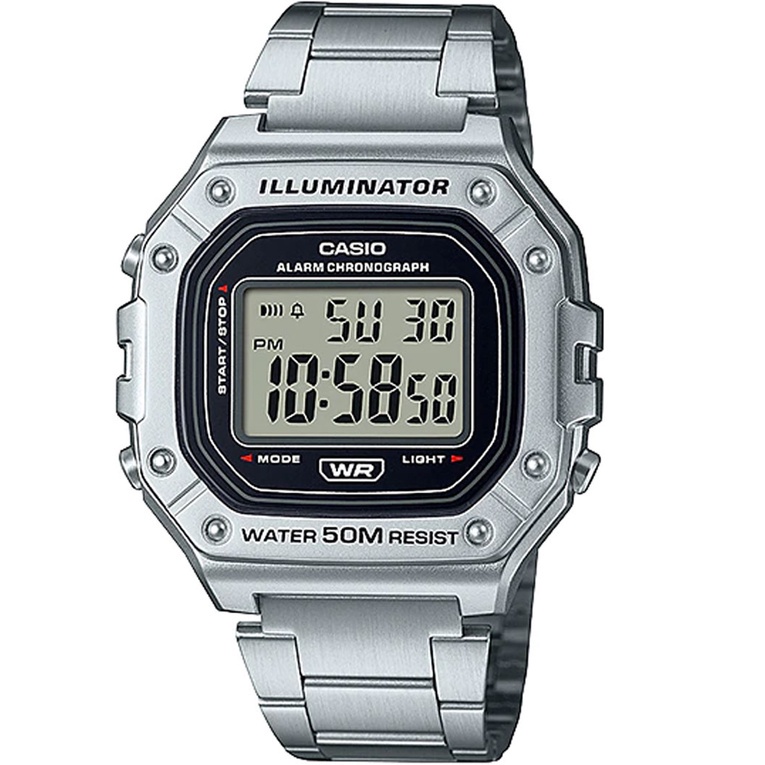 Relógio Casio Masculino Illuminator W-218Hd-1Avdf em Oferta na Shopee