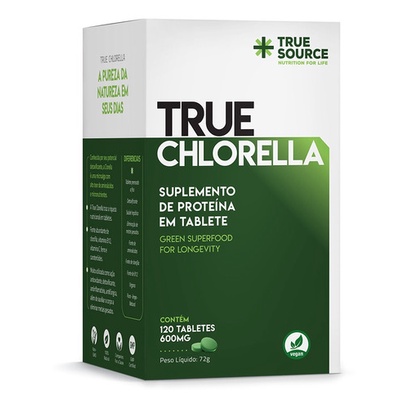 True Chlorella - 600mg - 120 Tabletes - True Source