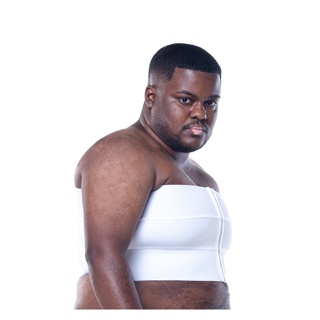 Binder triplo branco FTM em Oferta na Shopee