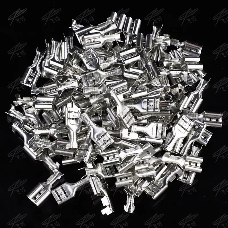 Kit 40, 50, 60 ou 100 Terminal conector elétrico para Eletrodomésticos Femea