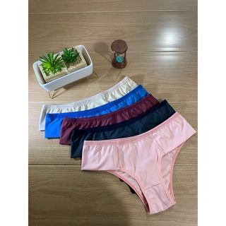 Kit C/5 Calça Pala Dupla Confortavel Ótimo Material Calcinha Grande