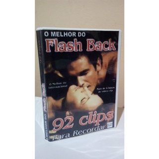 DVD - O Melhor do FlashBack – 92 clipes - Dos anos 70, 80 e 90