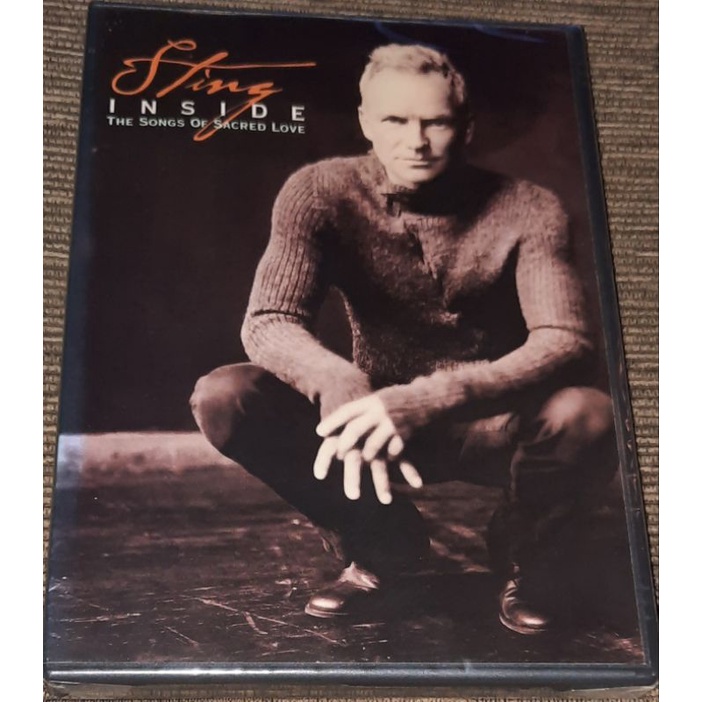 DVD Sting inside the songs of Sacred Love lacrado 600