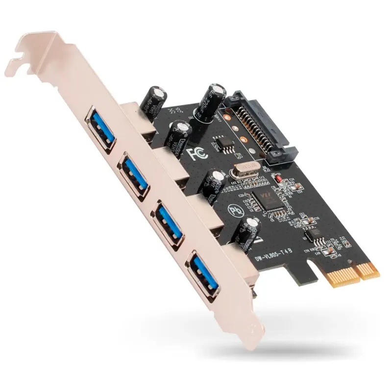 Placa Usb 3.0 4 Portas Pci Express Pci-e Ate 5gbps Kp-t102 - Corre Que ...