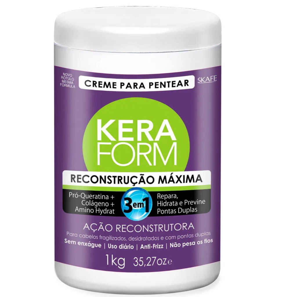 Keraform Reconstrucao Maxima 3 em 1 Creme para Pentear: Onde Comprar | BuscaProdutos
