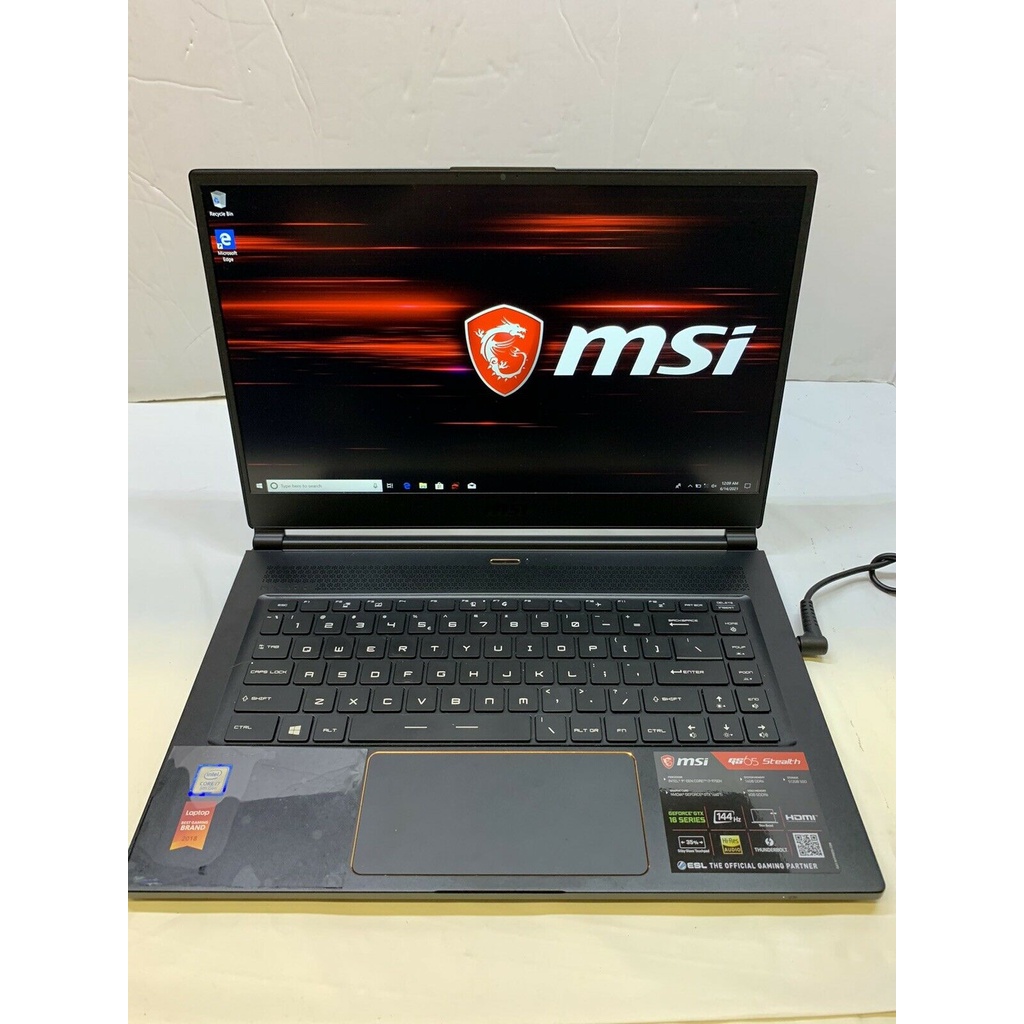 LAPTOP MSI GAMING MS-16Q4 i7-9TH GEN, 16 GB de RAM, NVIDIA GEFORCE GTX 1660 TI, 512G