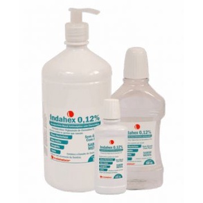 ENXAGUATORIO BUCAL COM CLOREXIDINA 0,12% 500ml