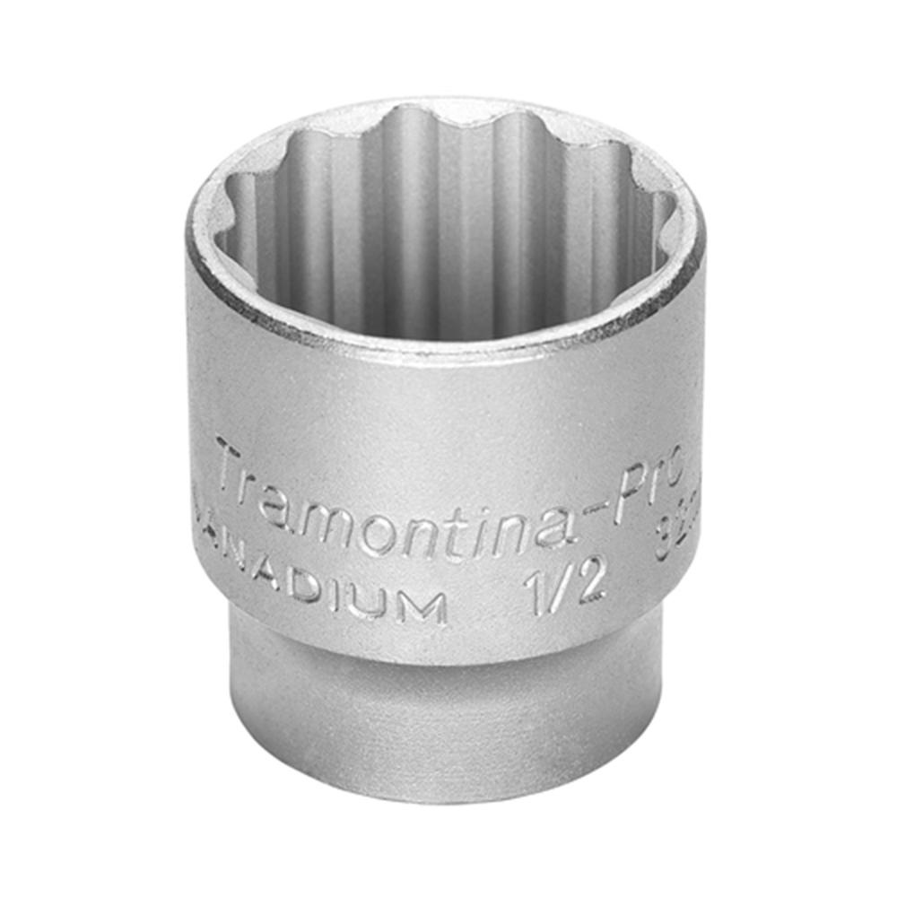 Soquete Estriado 14mm com Encaixe 1/2'' – Tramontina-Pro