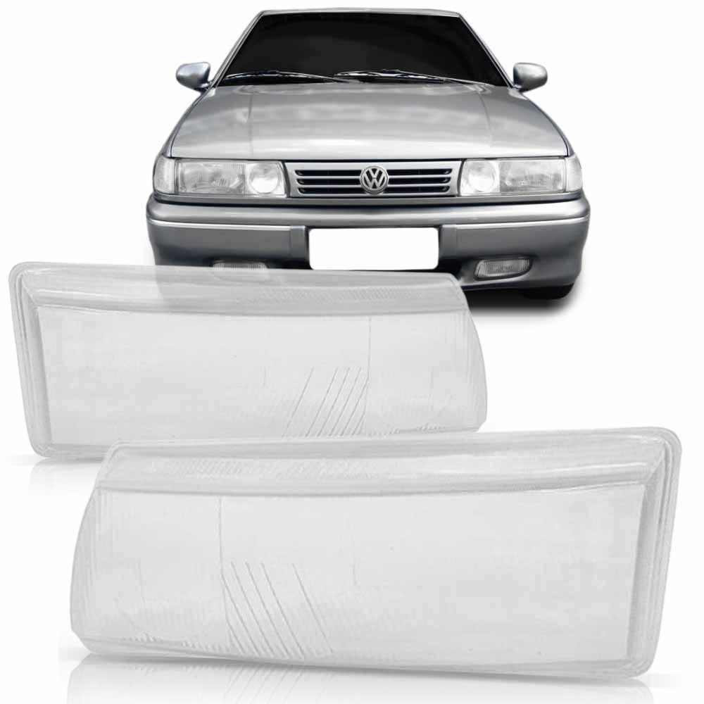 Lente Vidro Farol Pointer Logus 1993 A 1996 Com Milha em Oferta na Shopee