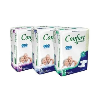 Fralda Geriátrica Confort Master Descartável M G Eg Oferta