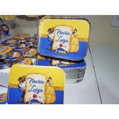 Kit 150 Marmitinha Bolo Guloseimas Lembrancinha Personalizadas - Qualquer Tema em Oferta na Shopee