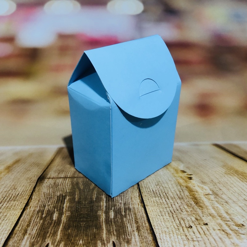 8 caixa MILK lembrancinha festas COR AZUL CLARO 80.6 em Oferta na Shopee