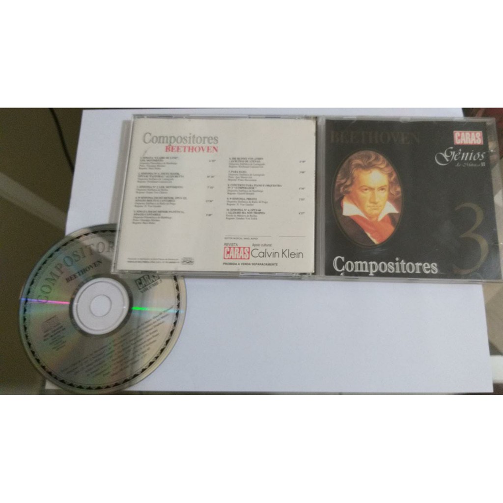 CD BEETHOVEN COLEÇÃO DA REVISTA CARAS