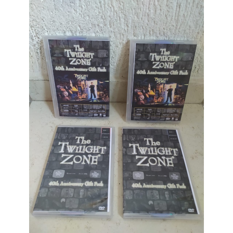 The Twilight Zone Série dos Anos 60, box todas as temporadas !